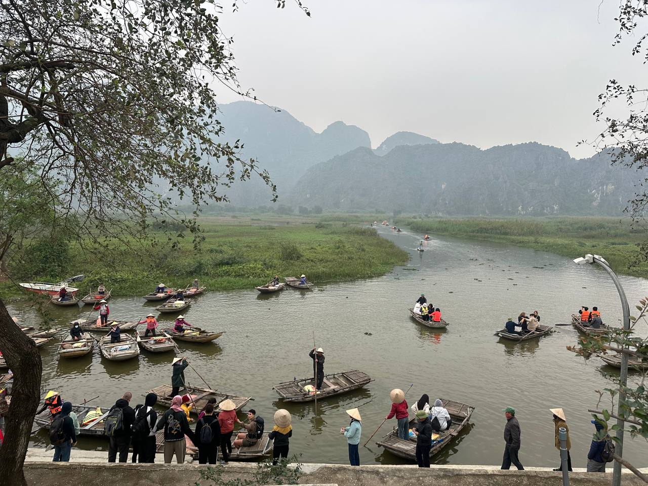 Van Long Nature Reserve乘船處